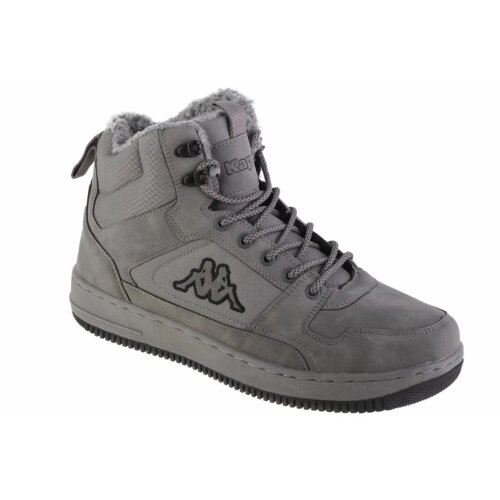Kappa muške duboke patike logo 243046FUR Shab fur, Sive Cene