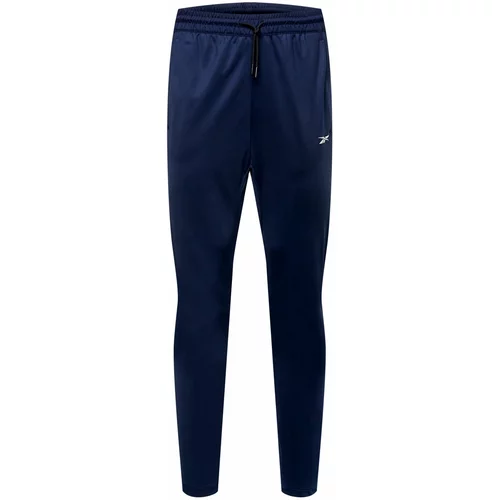 Reebok Sport Sportske hlače morsko plava / bijela