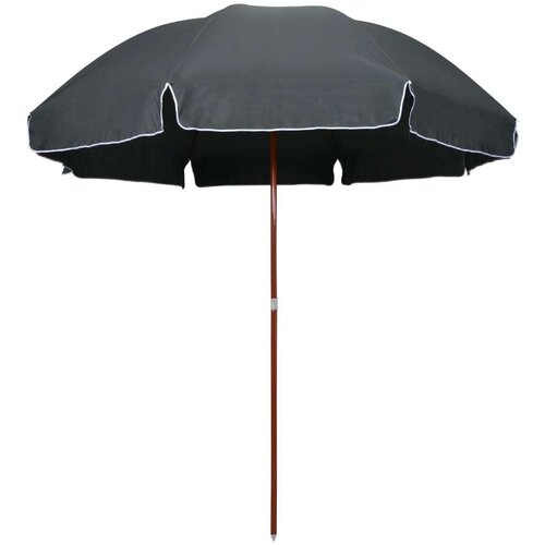 vidaXL Vrtni suncobran s čeličnim stupom 300 cm antracit Cijene