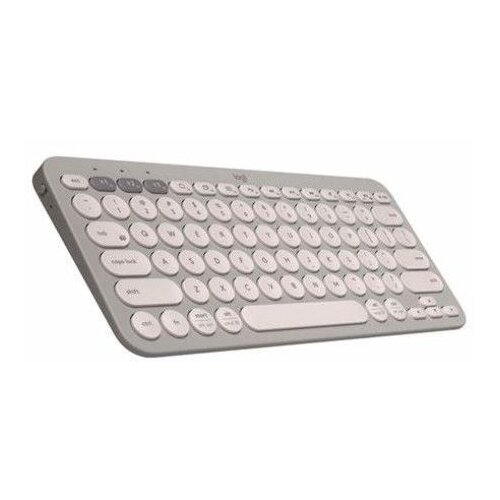 Logitech K380 Multi-Device Bluetooth Keyboard, Sand Slike
