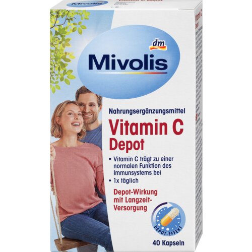 Mivolis Vitamin C depo kapsule, dodatak ishrani. 40 kom Cene