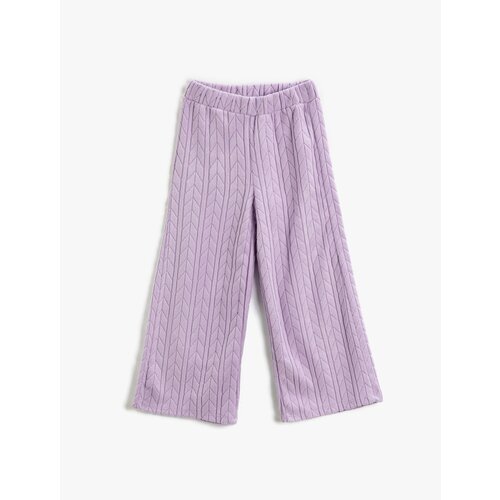 Koton Pants - Purple - Wide leg Slike