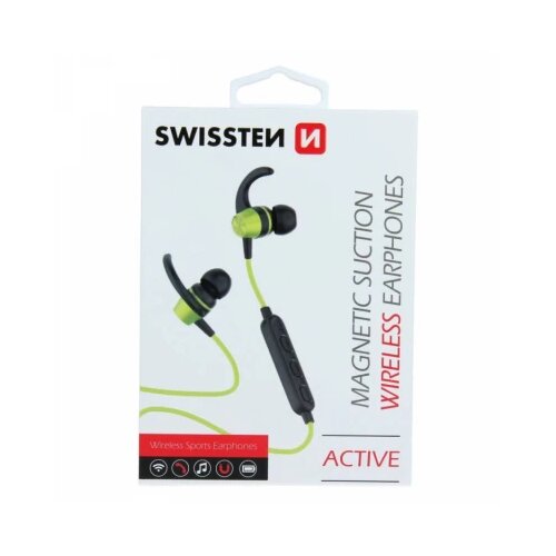 Swissten bluetooth slušalice za trcanje active žute Cene