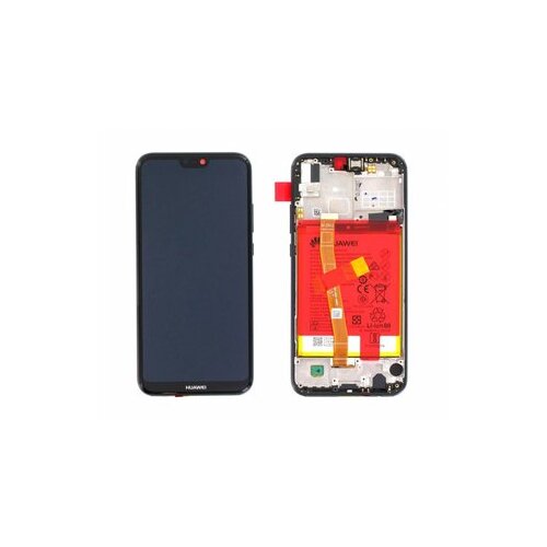 Huawei (OEM) Dodirno staklo i LCD zaslon za Huawei P20 Lite, originalno (OEM), bez okvira Cijene