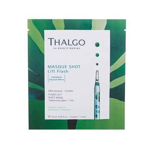 Thalgo Shot Mask Flash Lift maska za obraz za vse tipe kože 20 ml za ženske Slike