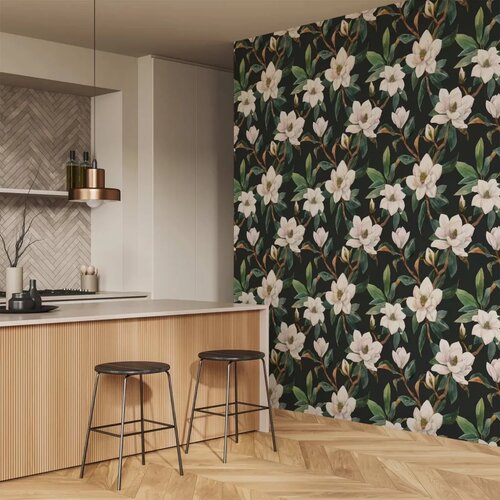  Tapeta - White Magnolias 50x1000 Slike