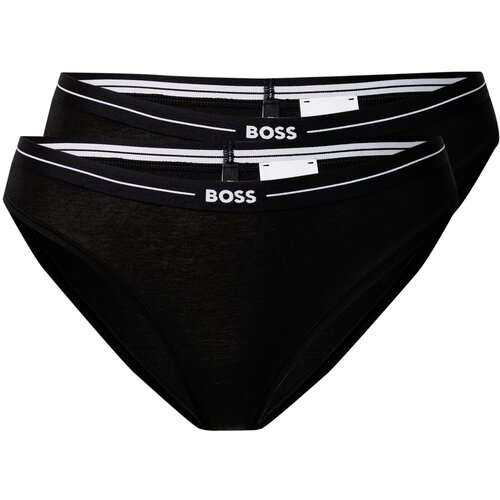 BOSS Black Spodnje hlačke črna / bela Slike