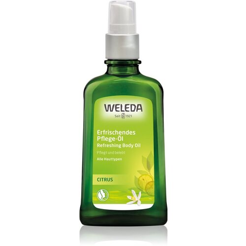 Weleda citrus refreshing osvežujoče in vlažilno olje s citrusi 100 ml Slike
