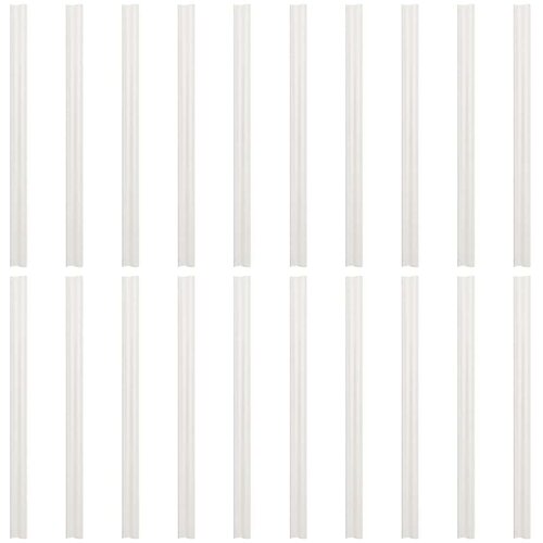  Vrtni zasloni za privatnost 10 kom svjetlosivi 252 5x19 cm PVC Slike