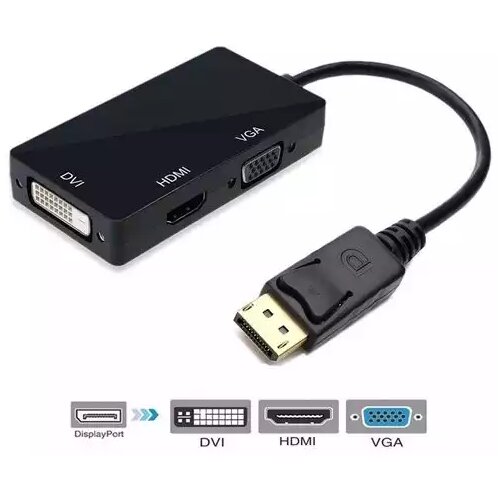 Velteh adapter - konverter displayport - hdmi/vga/dvi KT-D2HVD-59 Slike