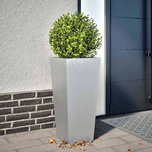 VidaXL Vrtno korito 35x35x75 cm pocinkano jeklo Slike