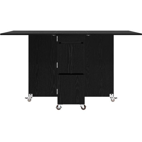  Blagovaonski stol 2 pcs 140 x 80 x 77 cm Konstruirano drvo Slike