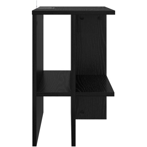  Kava Stol 2 pcs Crni hrast 40 x 30 x 49 cm Konstruirano drvo Slike