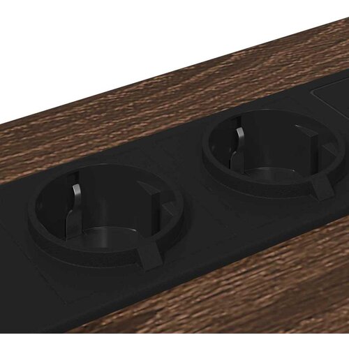  Noćni ormar 2 pcs Smeđi hrast 40 x 31 x 60 cm Konstruirano drvo Slike
