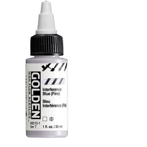  GOLDEN High Flov Interference Akrilna boja 30 ml | 8510 Blue Fine Slike