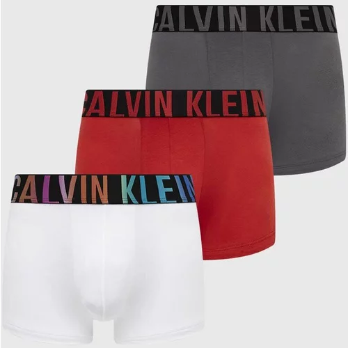 Calvin Klein Underwear Boksarice moški, bela barva
