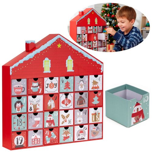  Ca1508 adventski kalendar 39 x 7 x 40 cm Slike