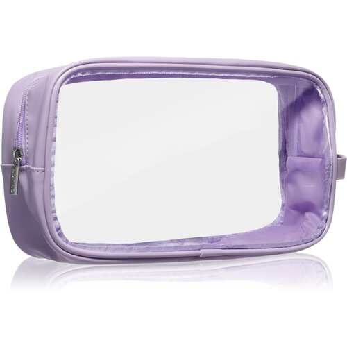 Notino Travel Collection Cosmetic bag transparentna kozmetička torbica L Purple 1 kom Cijene