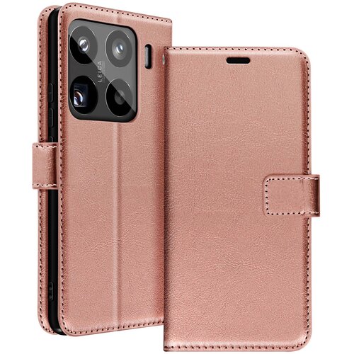 Oem Mayaxess, Ohišje za denarnico Xiaomi 15 Pro z vrvico, Šampanjec roza, (5000215652) Cene