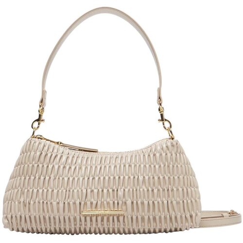 Calvin Klein Jeans Ročne torbice RUCHED DROP SHOULDER BAG LV04K3088G Bež Cene