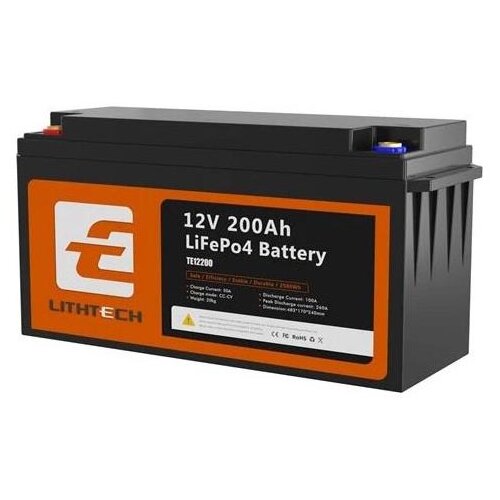 LIFEPO4 baterija za solarne sisteme 12,8V/200Ah IP66 Slike