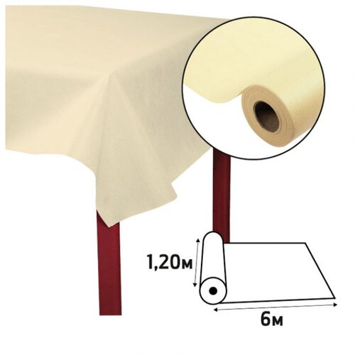  STOLNJAK RECIKLIRANI 1,20X6 M SPUNBOND EXACOMPTA RS021602I BEŽ Slike