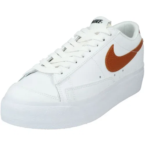 Nike Sportswear Niske tenisice 'Blazer' hrđavo crvena / bijela