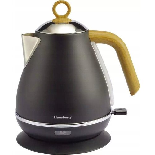Klausberg Sokovnik CZAJNIK 1,7 litra, črni inox, (5000119266) Cene