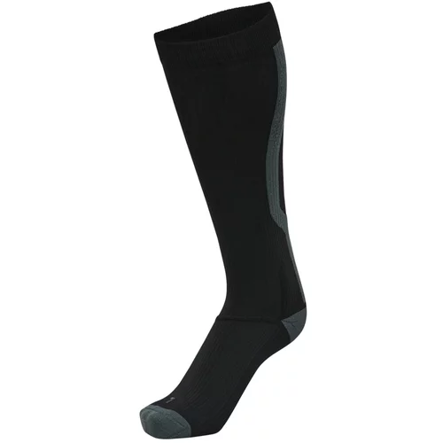 New Line Športne nogavice temno siva / črna