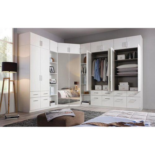 CARRYHOME Nastavek Za Omaro Berlin, Bela Slike