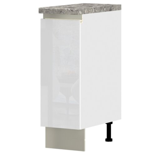 Jela spodnji element R-30-1K/5 za kuhinjo infinity (več barv)-kristalno bela Slike