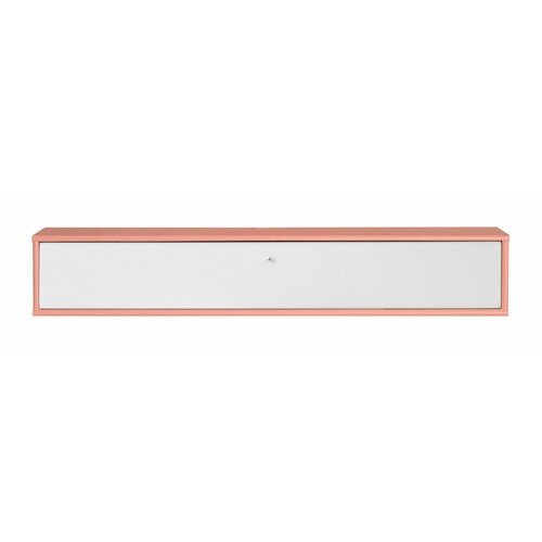Hammel Furniture Bijela/ružičasta TV komoda 133x22x32,5 cm Mistral &amp;ndash; Slike