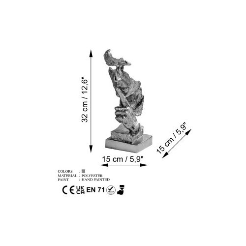 Wallxpert decorative object figura yak 031 b Slike