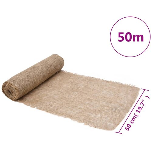  Juta u roli 0,5 x 50 m 100% juta 200 g/m&amp;sup2; Slike