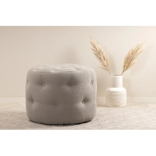 Venture Home puf Benjamin ⌀55 cm, bež (greige) Cijene