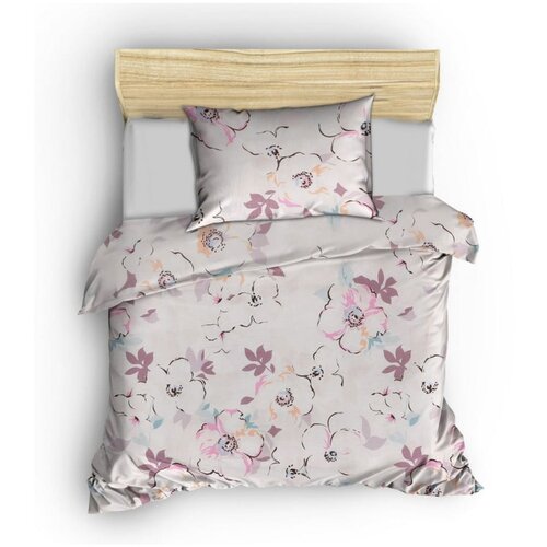 Mijolnir Ela WhitePinkPurpleTurquoiseOrange Ranforce Single Quilt Cover Set (FR) Cene