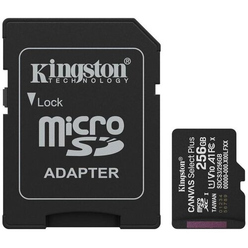 Kingston microSD 256GB Class10Canvas Select Plus150MBs Read,Class 10 UHS-I Cijene