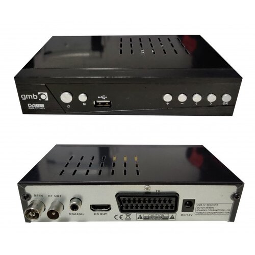 Gembird prijemnik zemaljski, DVB-T2, Full HD, USB, RF - GMB-TDT-033 Cene