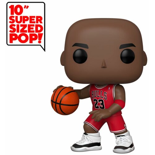 Funko figura NBA Bulls POP! Vinyl Oversized - Michael Jordan (Red Jersey) 25cm Slike