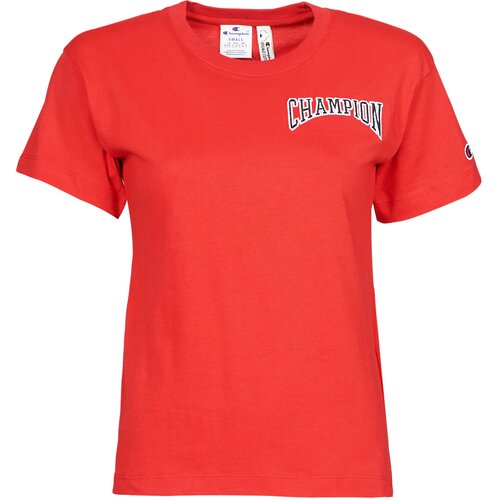 Champion CREWNECK T SHIRT Red Slike