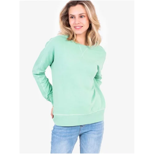 Brakeburn Light Green Womens Basic Sweatshirt - Women