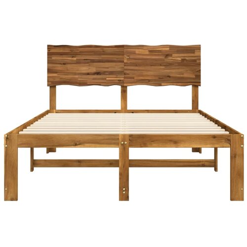  Krevetni okvir s uzglavljem ROSTOCK Prirodna 137 x 190 cm - Prirodna 137 x 190 cm Cijene