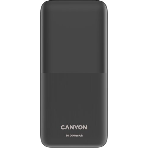 Canyon PB-1010, power bank 10000mAh li-pol battery with 2pcs build-in cable, input: type-c: 5V3A/9V2A 18WMicro usb: 5V2A/9V2A 18W output: type-c: 5V3A/9V2.2A 20WUSB-A: 4.5V5A ,5V4.5A, 5V3A,9V2A ,12V1.5A 22.5WTYPE-C cable: 4.5V5A ,5V4.5A, 5V3A, Slike