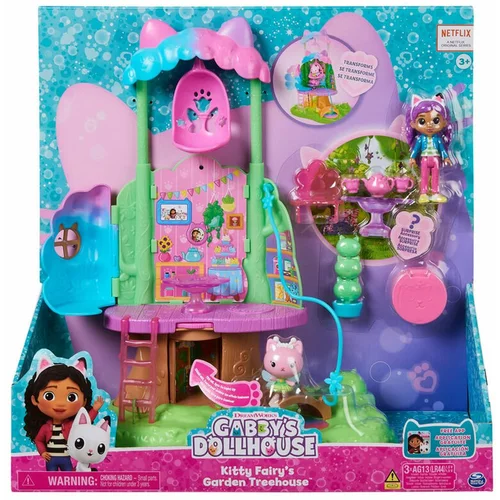 Spin Master Gabbys Dollhouse Kitty Fairys Playset Tree House