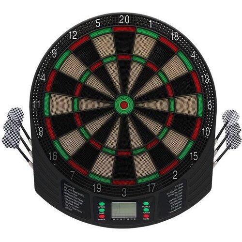 Enero elektronički pikado 47 cm s LED zaslonom i 6 strelica Slike