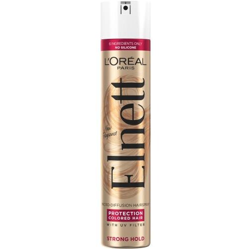 L´Oréal Paris Elnett Micro-Diffusion Hairspray Protection Colored Hair lak za lase močna fiksacija 300 ml za ženske Cene