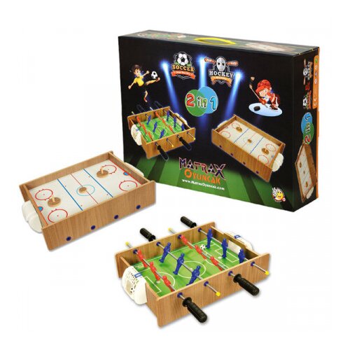 Matrax_toys Hokej-Fudbal set drveni 2u1 Slike