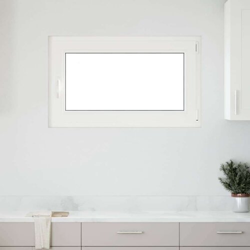 vidaXL Kletno okno "RISOR" 100x70 cm vrtljivo-nagibno DIN desno belo Cene