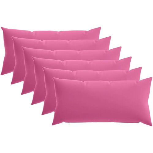  Presvlaka za jastuk 6 pcs HEERLEN Ružičasta 40 x 70 cm - Ružičasta 40 x 70 cm 6 Cene