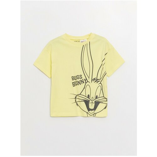 LC Waikiki Crew Neck Short Sleeve Bugs Bunny Printed Baby Boy T-Shirt Slike